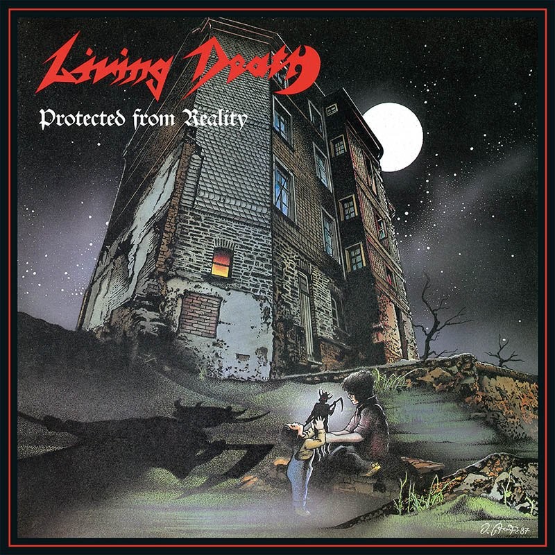 Living Death - "Protected from Reality / Back to the Weapons" (slipcase CD)