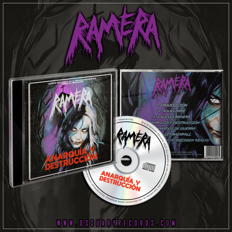 Ramera - "Anarquia y Destrucción" (CD)