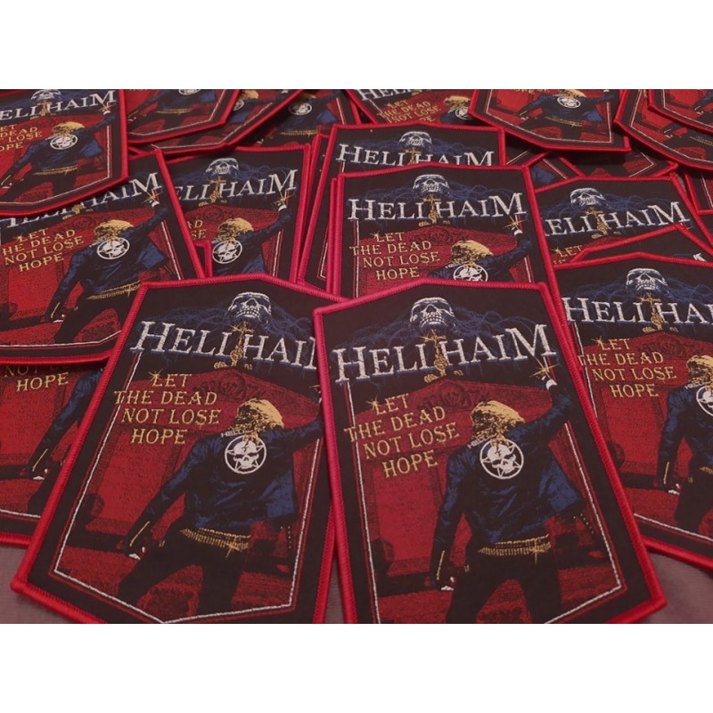Hellhaim - naszywka "Let the Dead Not Lose Hope"