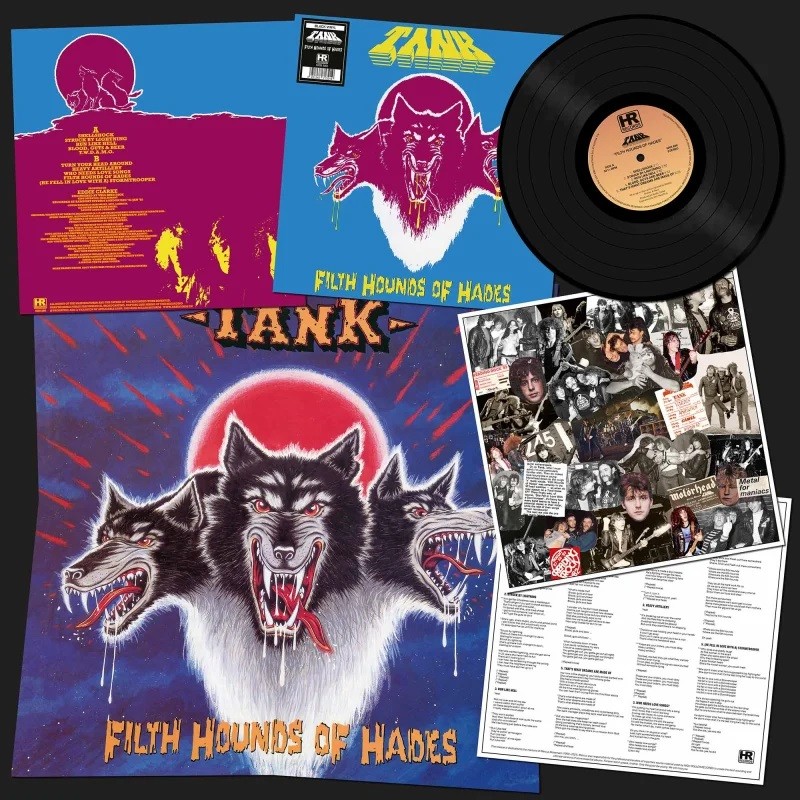 Tank - "Filth Hounds of Hades" (LP)