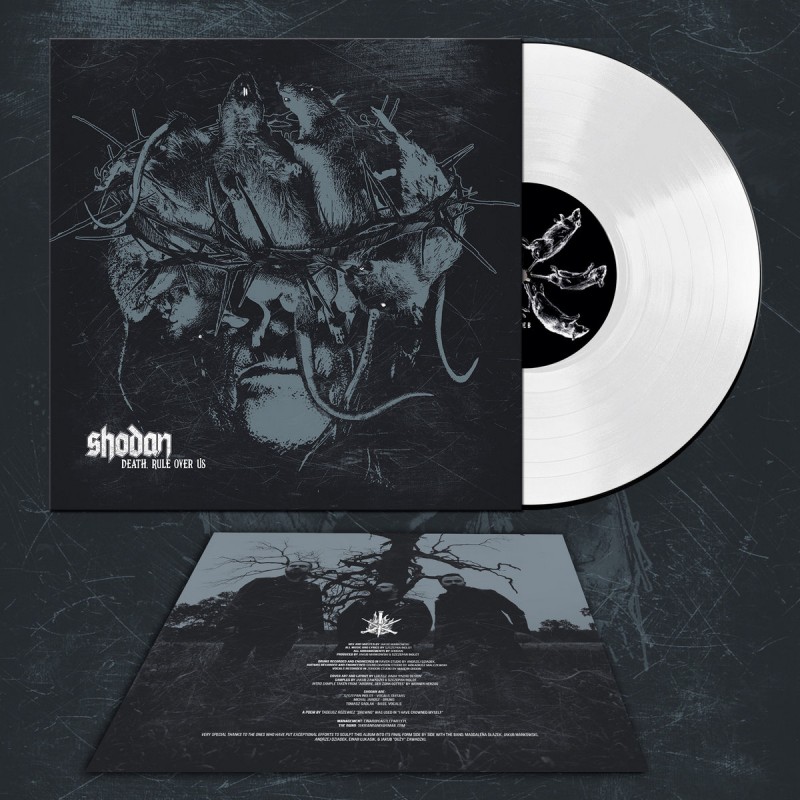 Shodan - "Death, Rule Over Us" (white LP)