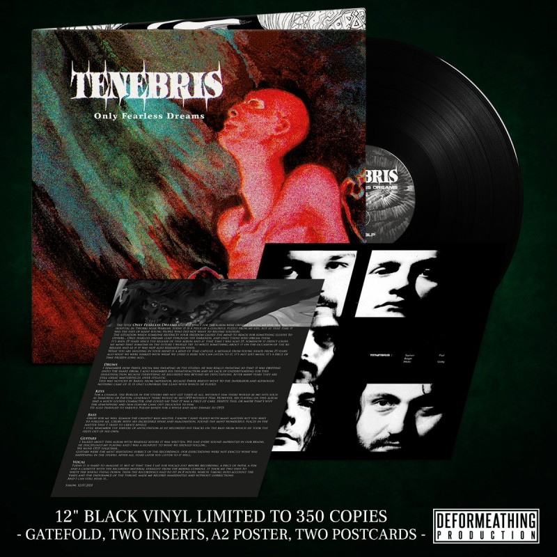 Tenebris - "Only Fearless Dreams" (LP)