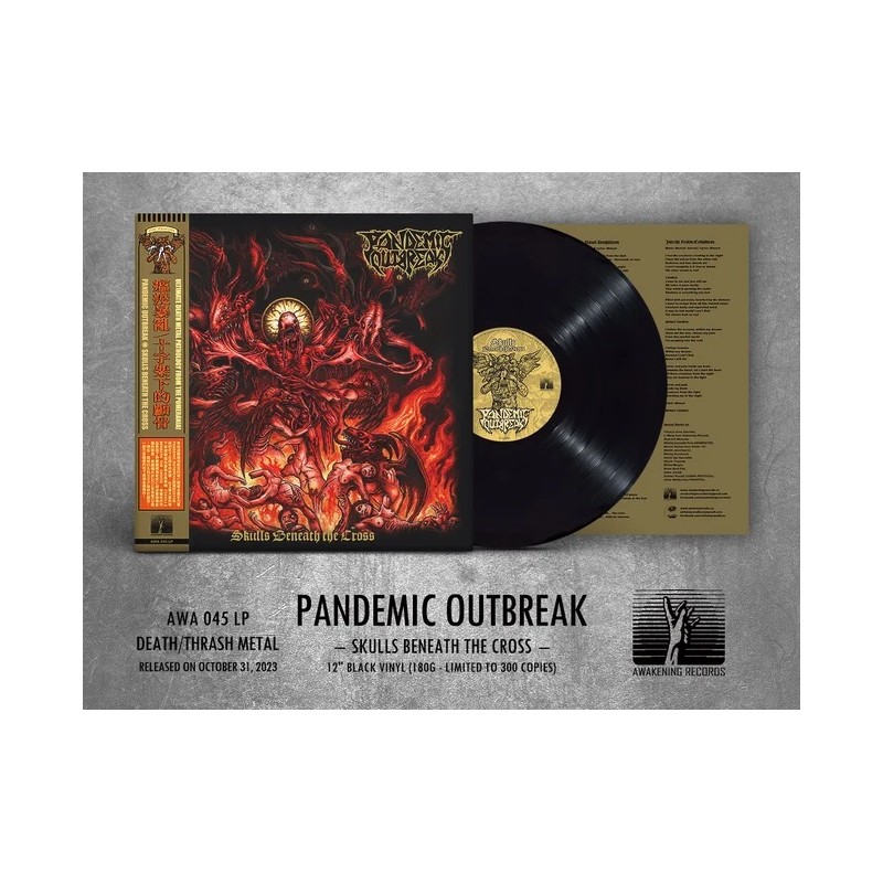 Pandemic Outbreak - "Skulls Beneath the Cross" (LP)