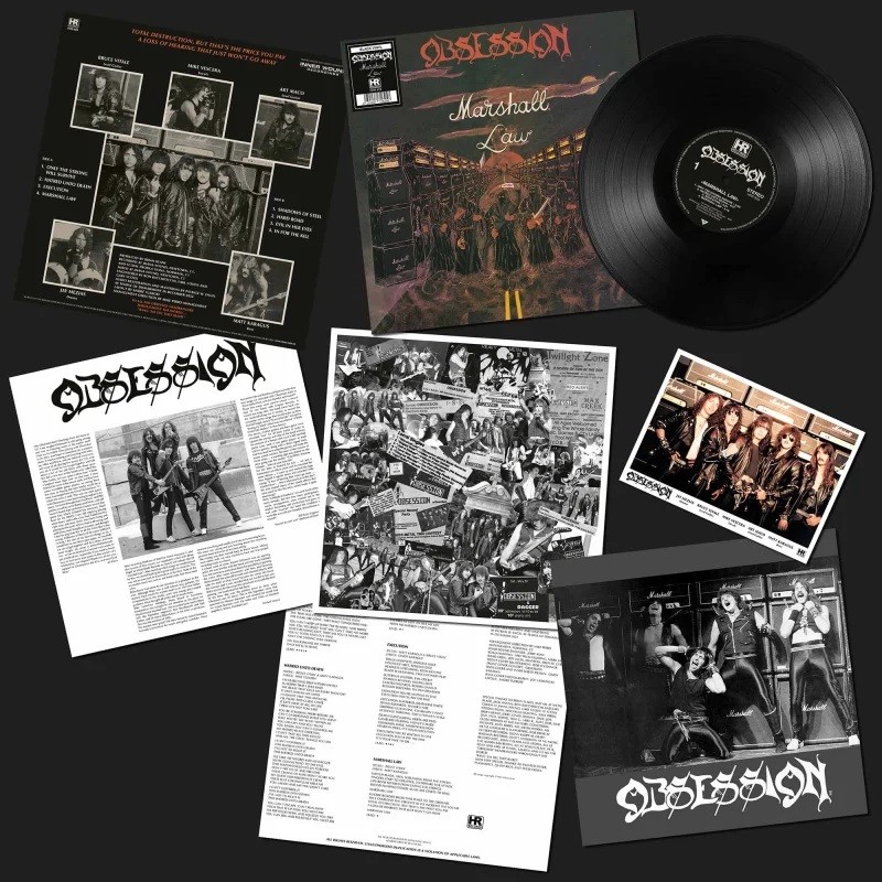 Obsession - "Marshall Law" (LP)