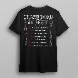 T-shirt "Crazy Road to Hell Tour, Vol. I"