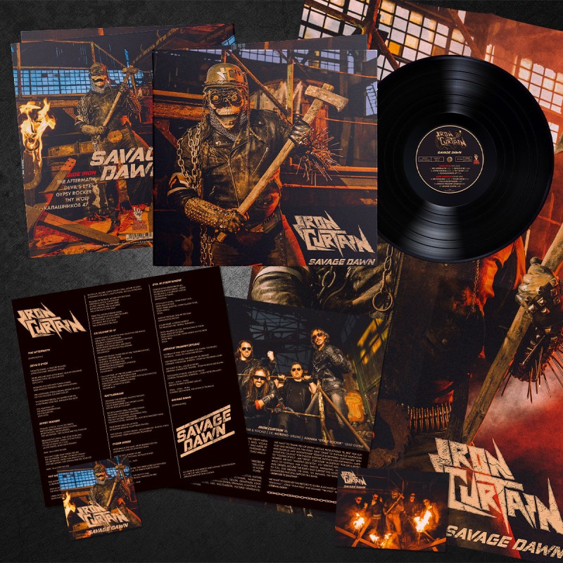 Iron Curtain - "Savage Dawn" (LP)