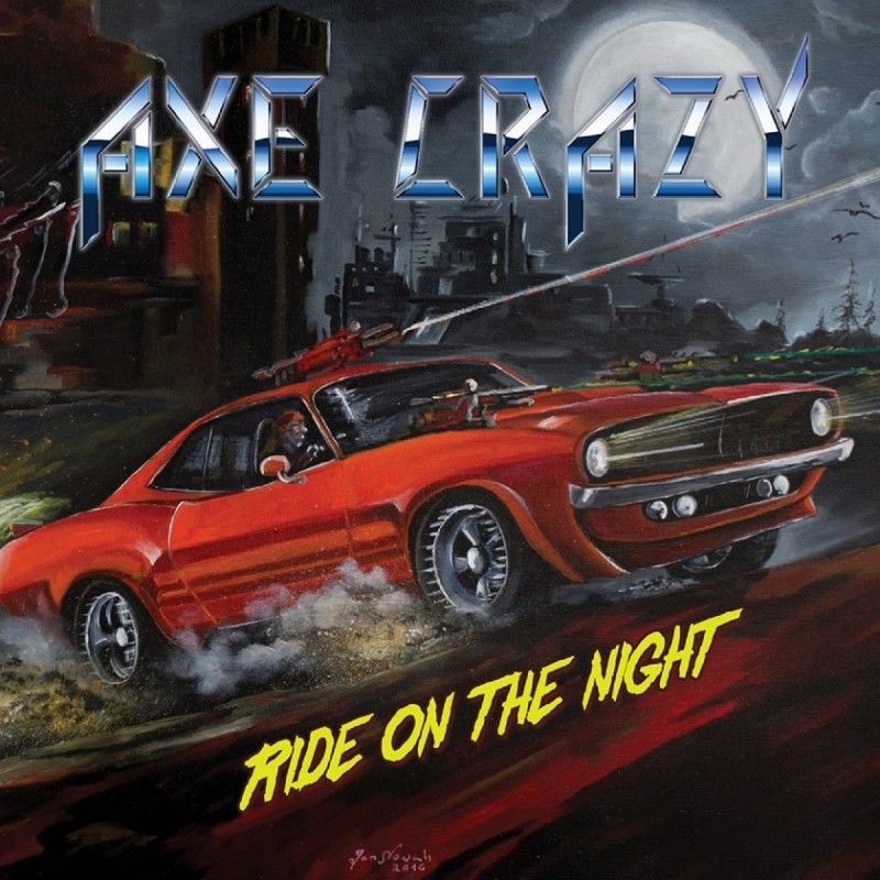 Axe Crazy - "Ride on the Night" (CD)