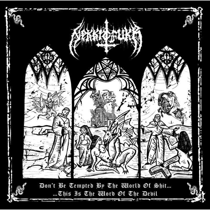 Nekkrofukk - "Don't Be Tempted by the World of Shit... This Is the Word of the Devil" (CD)