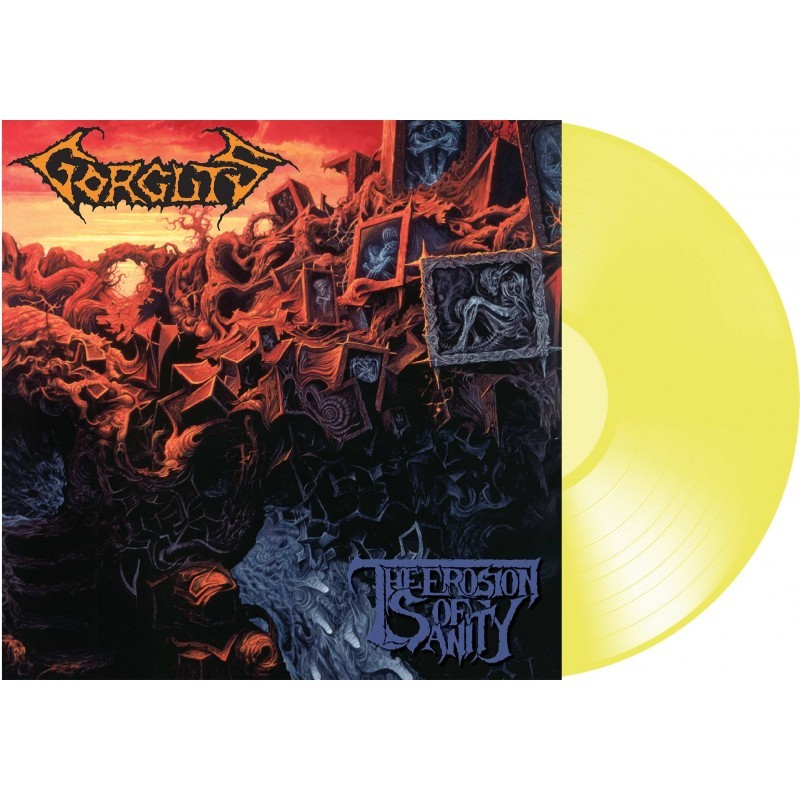 Gorguts - "The Erosion of Sanity" (yellow LP)