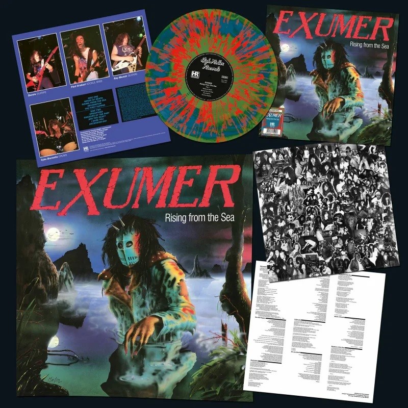 Exumer - "Rising from the Sea" (color LP)