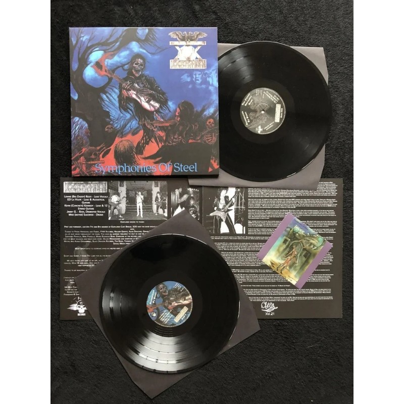 Exxplorer - "Symphonies of Steel + Demo 1985" (2LP)