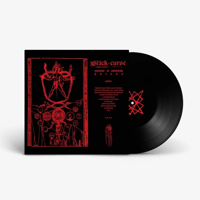 Black Curse - "Burning in Celestial Poison" (LP)