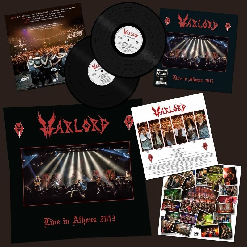 Warlord - "Live in Athens 2013" (2LP)