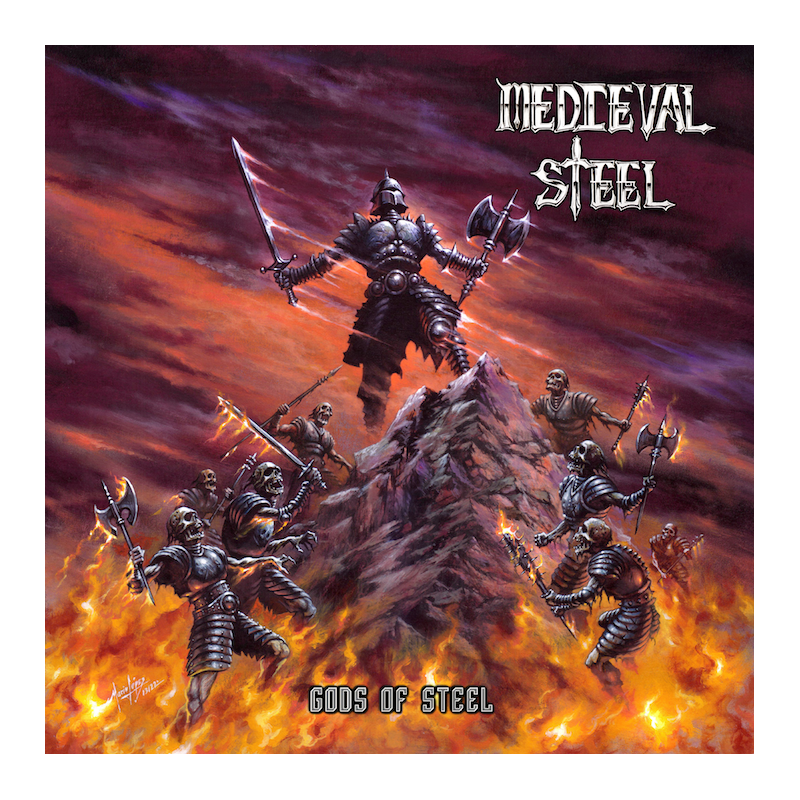 Medieval Steel - "Gods of Steel" (CD)