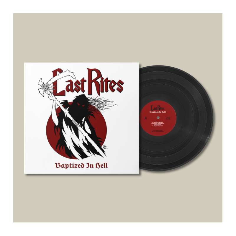 Last Rites - "Baptized in Hell" (LP)