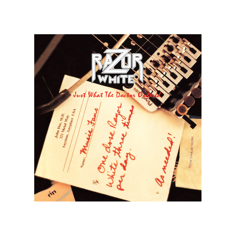 Razor White - "Just What the Doctor Ordered" (CD)