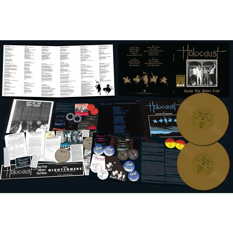 Holocaust - "Inside the Power Cage" (gold 2LP)