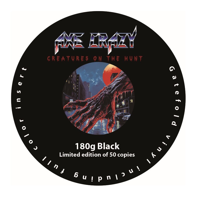 Axe Crazy - "Creatures on the Hunt" (LP)