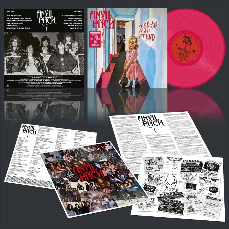 Anvil Bitch - "Rise to Offend" (magenta LP)