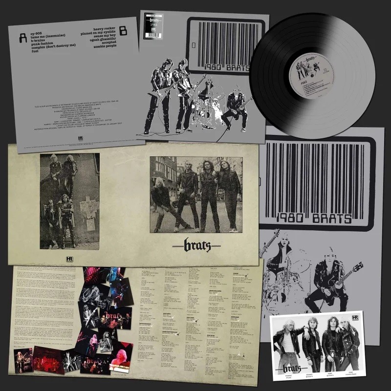 Brats - "1980" (black/silver LP)