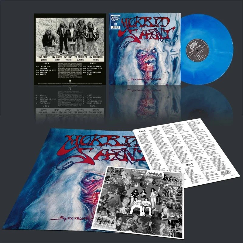 Morbid Saint - "Spectrum of Death" (blue LP)