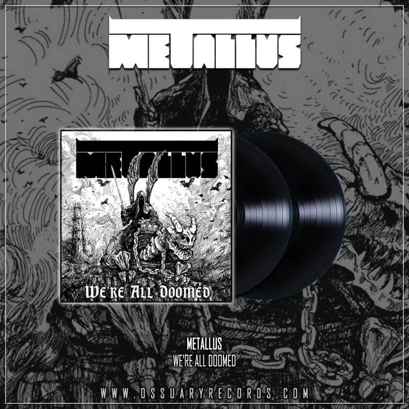 Metallus - "We're All Doomed" (2LP)
