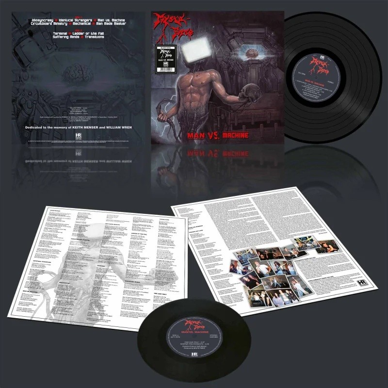 Mystic-Force - "Man vs. Machine" (LP+7")