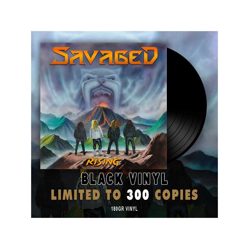 Savaged - "Rising" (LP)