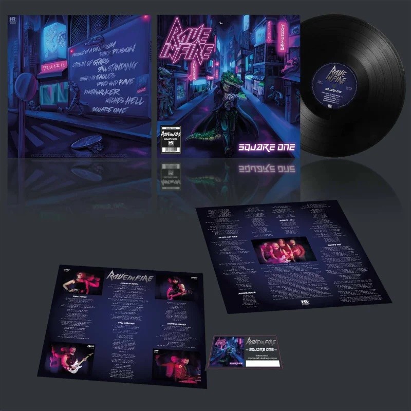Rave in Fire - "Square One" (LP)