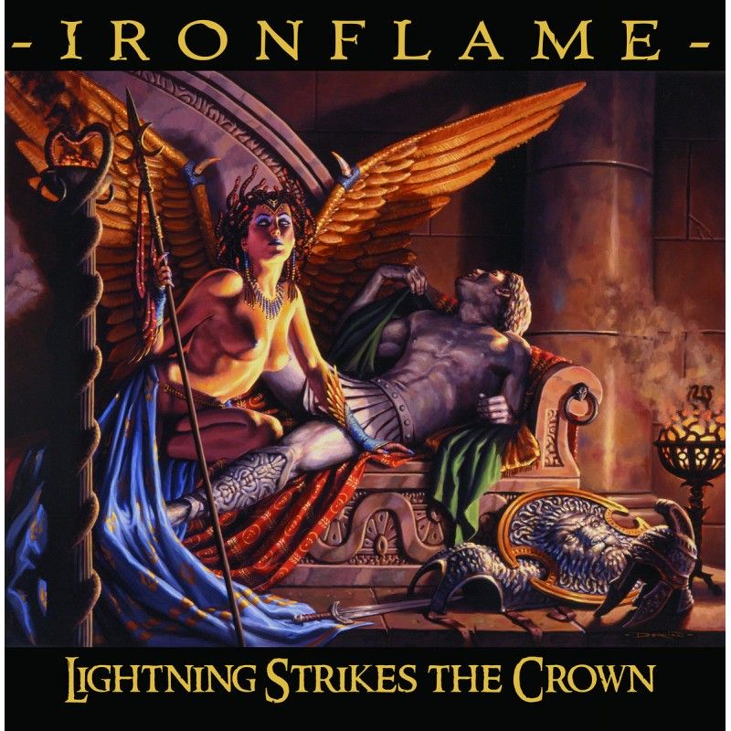 Ironflame - "Lightning Strikes the Crown" (CD)
