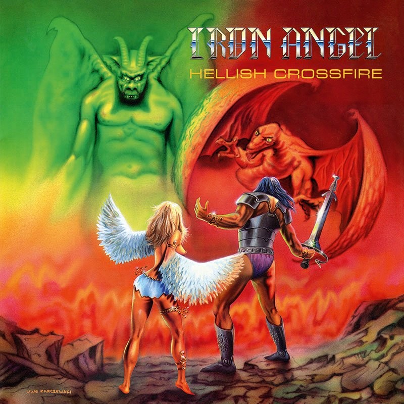 Iron Angel - "Hellish Crossfire" (slipcase CD)