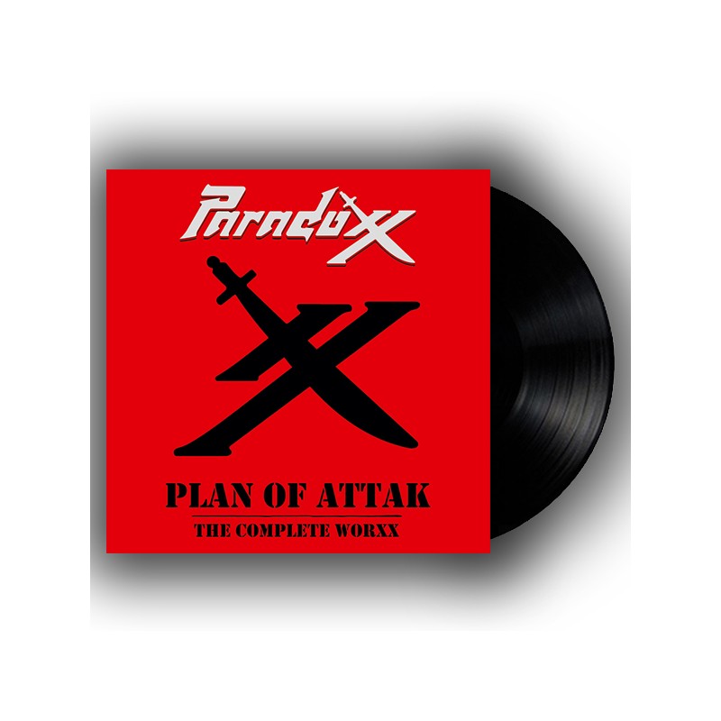 Paradoxx - "Plan of Attak - The Complete Worxx" (LP)